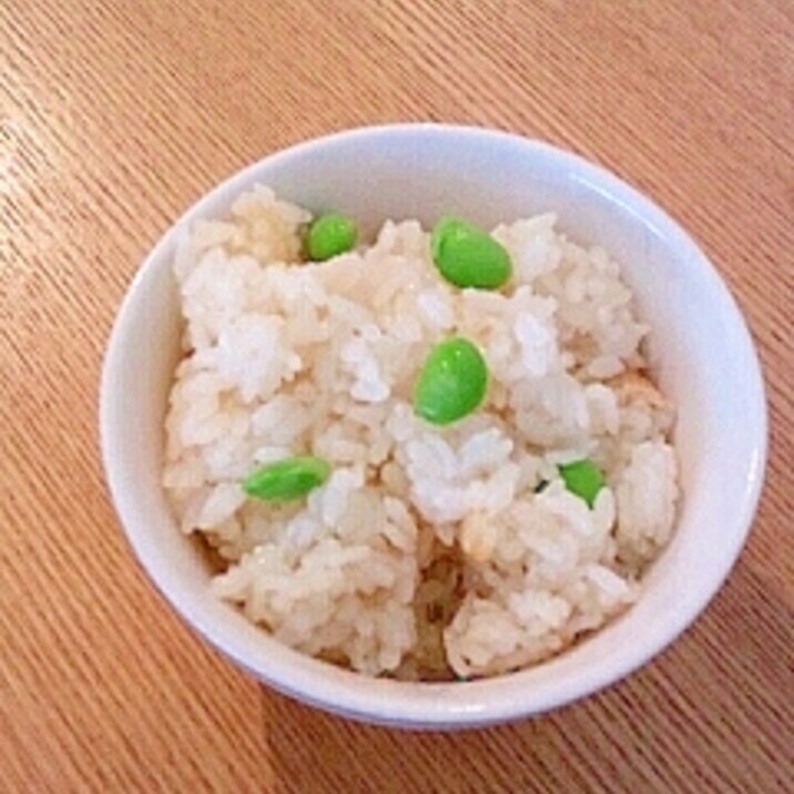 枝豆と味噌の混ぜご飯 レシピ 作り方 By もも 楽天レシピ